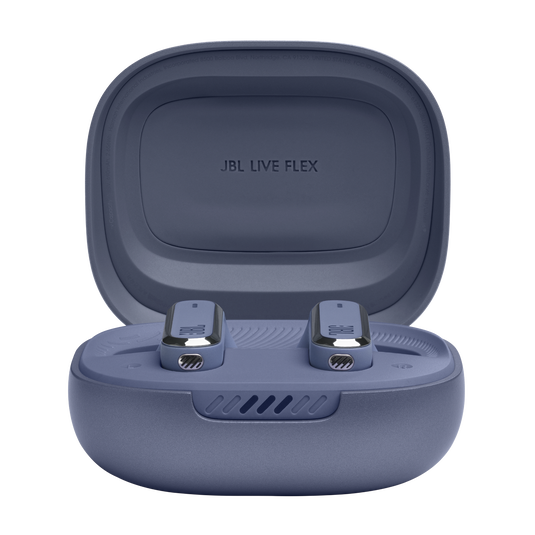 JBL Live Flex - Blue - True wireless Noise Cancelling earbuds - Detailshot 1 image number null